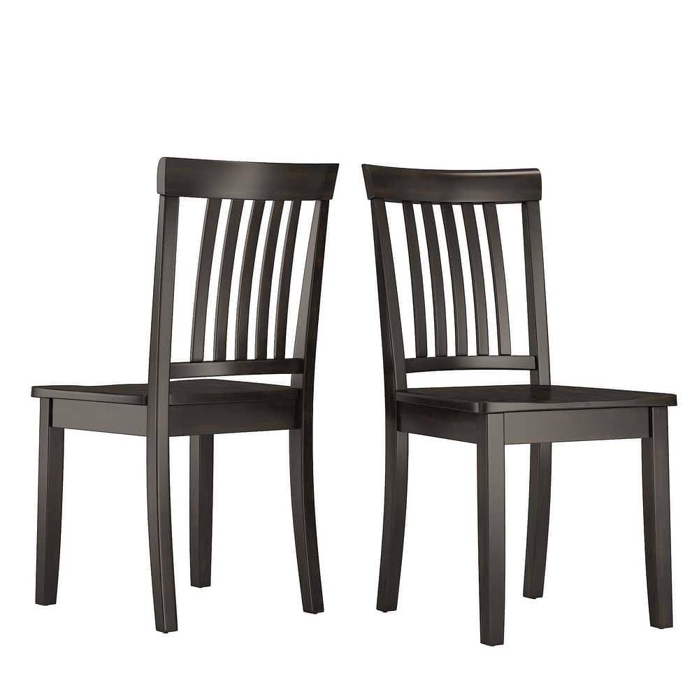 Wilmington II Slat Back Dining Chairs (Set of 2) by iNSPIRE Q Classic