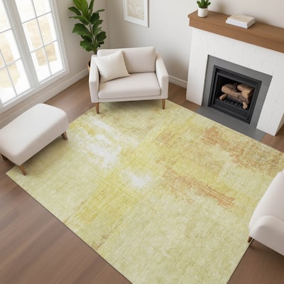 Premium Washable Super Soft Abstract Glam Mayfield Rug