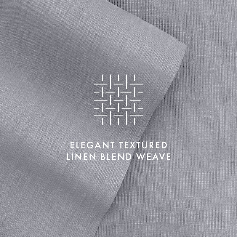 Becky Cameron Linen & Rayon from Bamboo Blend Deep Pocket 4 Piece Sheet Set