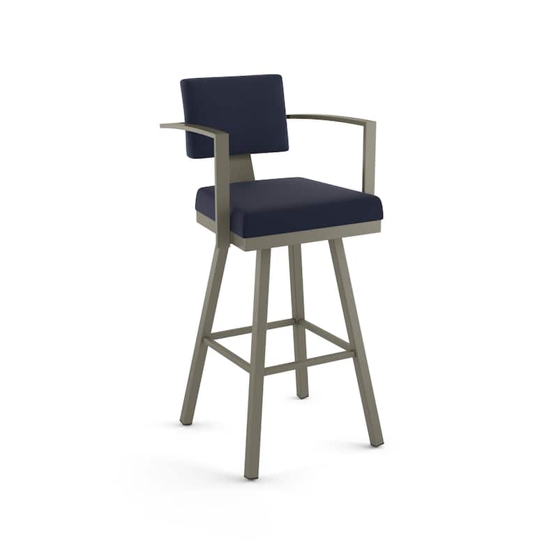 Amisco Akers Swivel Bar Stool