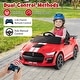 preview thumbnail 14 of 38, Costway 12V Licensed Ford Mustang Shelby GT500 Kids Ride on Car with - See Details