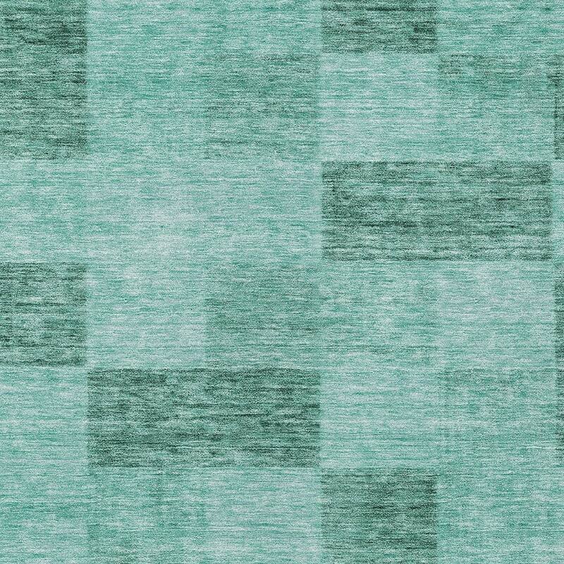 HomeRoots Geometric Transitional Rectangle Outdoor Rug