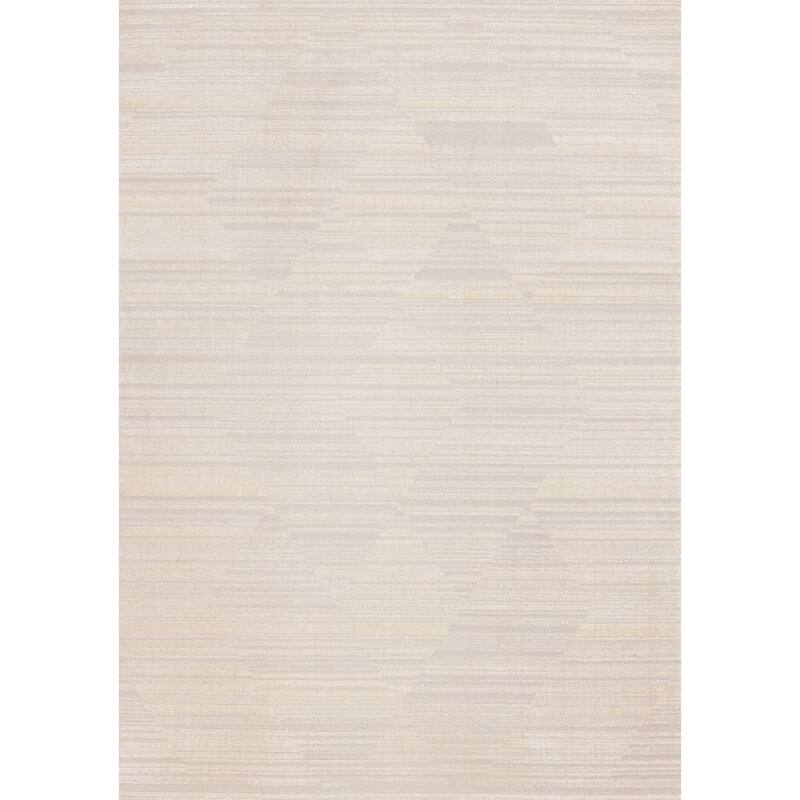 HomeRoots Solid Color Modern Rectangle Area Rug - 5' X 8'