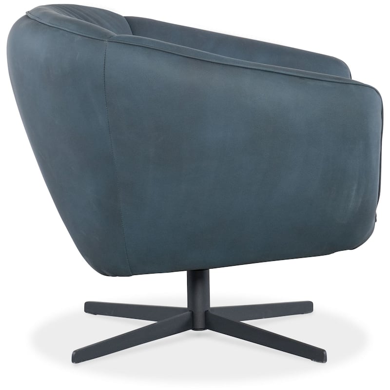Hooker Furniture CC722-SW Mina 32" Wide Wood Framed Leather Accent