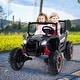 preview thumbnail 10 of 48, 2-Seater Kids Ride on UTV with 2.4G Remote Control for over 3 Years Old Children - 49.5" x 32" x 31.5" (L x W x H)