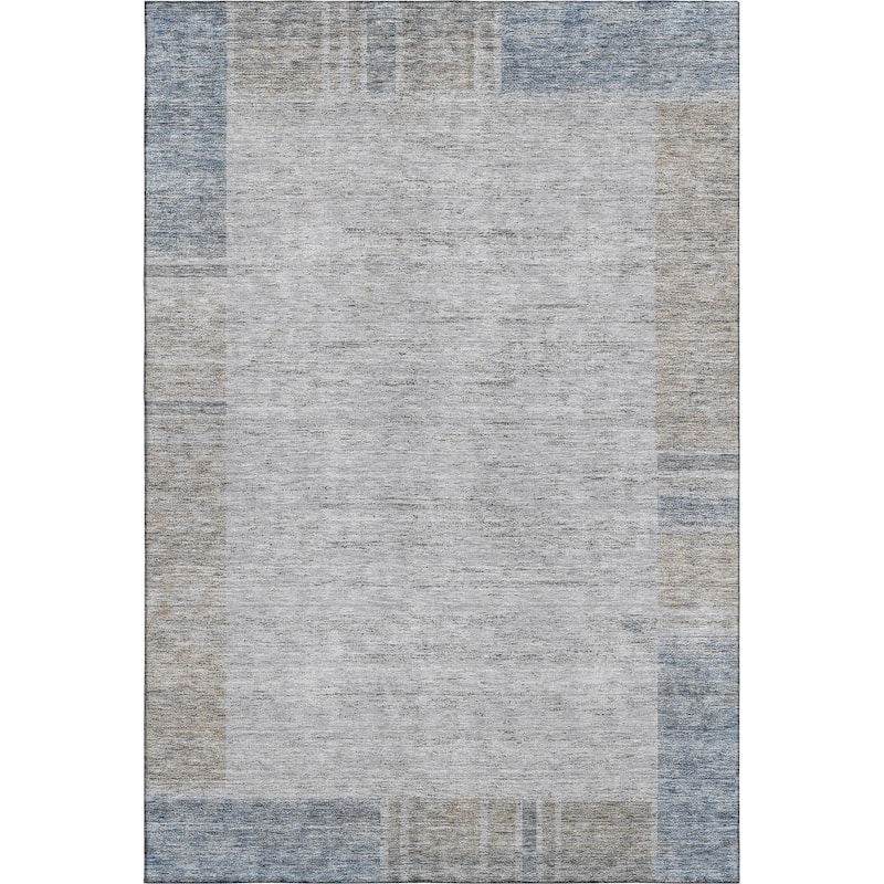 Premium Washable Super Soft Modern Border Mayfield Rug