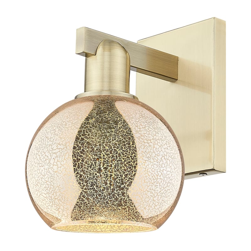 Innovations Lighting 716-1W-10-6 Athens Sconce Athens 10" Tall Wall - Antique Brass / Mercury