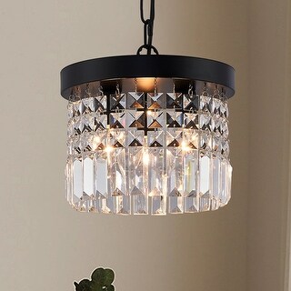 Low profile crystal chandelier best sale