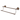 Allied Brass Washington Square Collection 18 Inch Double Towel Bar