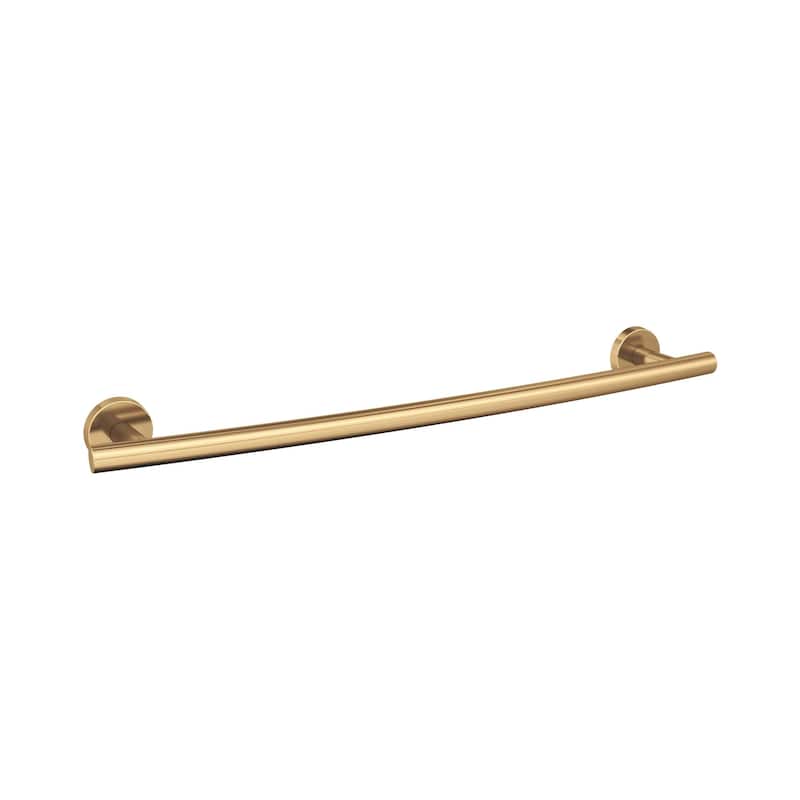 Amerock Arrondi Bathroom Towel Bar - 18" Center to Center - Champagne Bronze