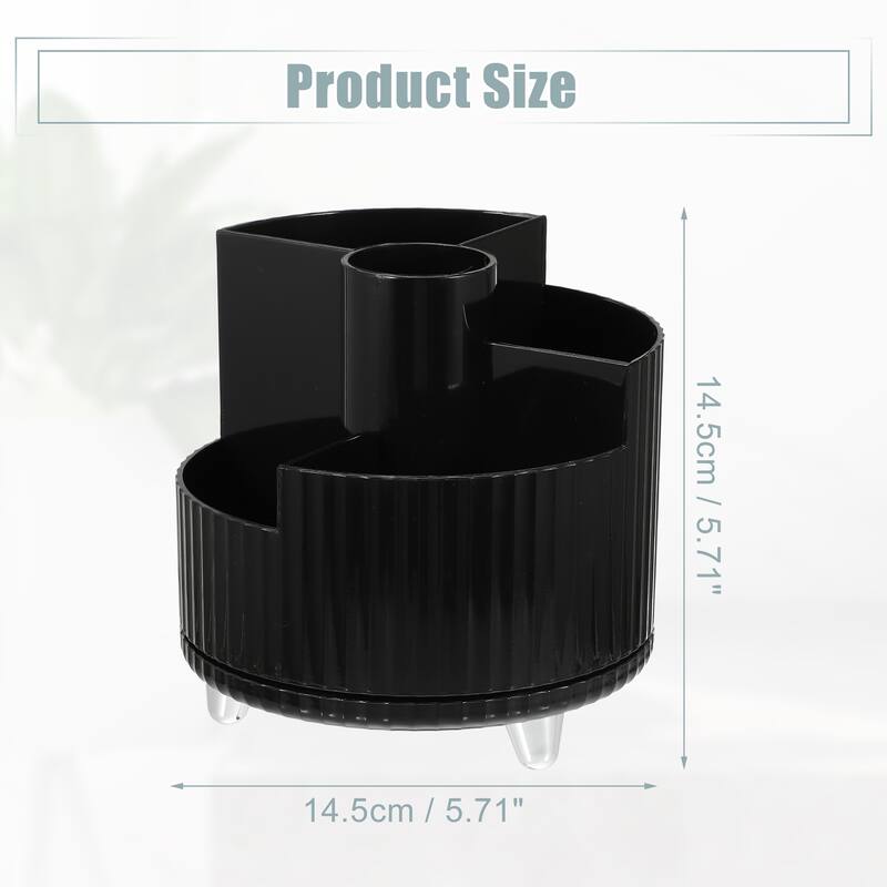 Rotating Makeup Organizer 360 Degree Rotatable Makeup Organizer Case