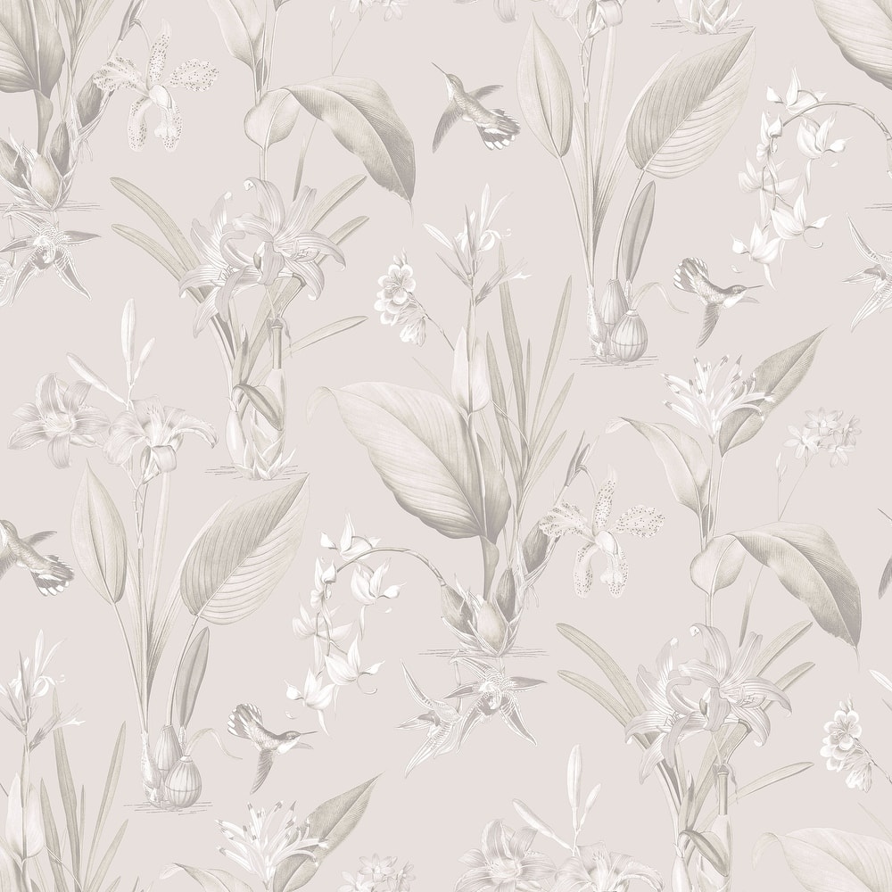 Galerie Wallcoverings Secret Garden Botanical Floral Non-woven Matte Wallpaper Roll
