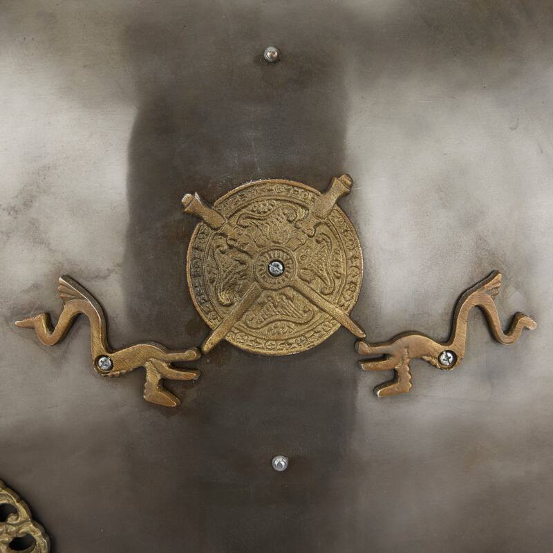 Grey Metal Vintage Wall Decor