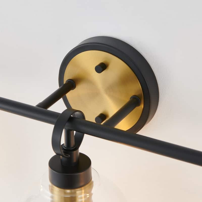 KAWOTI 3-Tire Seashell Pendant Light with Cotton Rope Shade - W25" x D7" x H10.25"