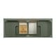 preview thumbnail 6 of 45, Breckenridge 60" Double Vanity, Smokey Celadon - 60D