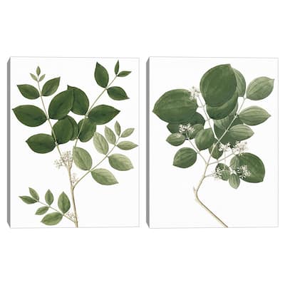 Simple Nature I-II by Design Lab Canvas Art Prints