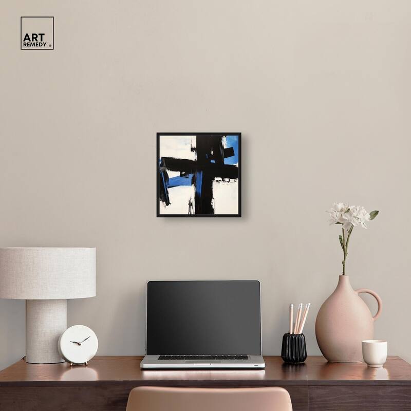 Blue Streak II Canvas by Art Remedy