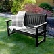 preview thumbnail 29 of 40, Lehigh 4-foot Eco-friendly Synthetic Wood Garden Bench