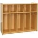 preview thumbnail 2 of 6, Tot Mate 5 Section Laminate Toddler Floor Locker - 46" x 15" x 47.5"