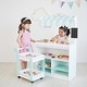 preview thumbnail 11 of 11, Teamson Kids Wooden Bakery Shop Playset with Bakery Stand and Cart, Pretend Baked Foods, Play Kitchen Toy for Toddlers and Kids