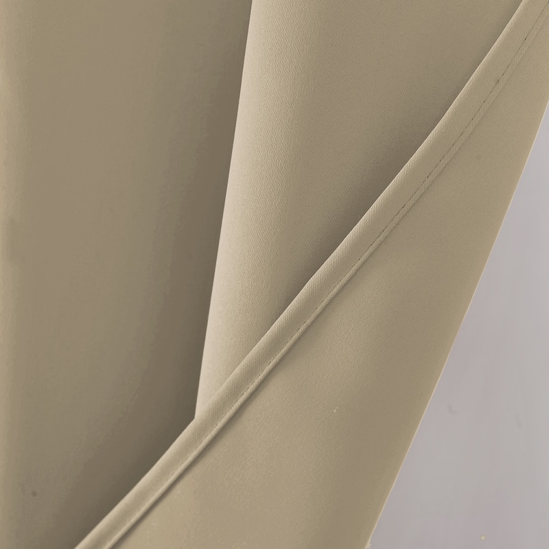 Riley 100 percent Blackout Window Curtain Panel 45, 63, 84, 95 or 105 inch