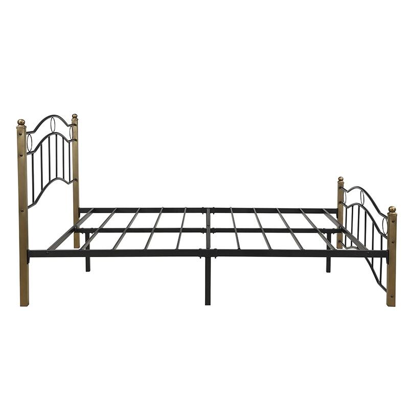 Bouvardia Contemporary Iron Bed Frame by Christopher Knight Home
