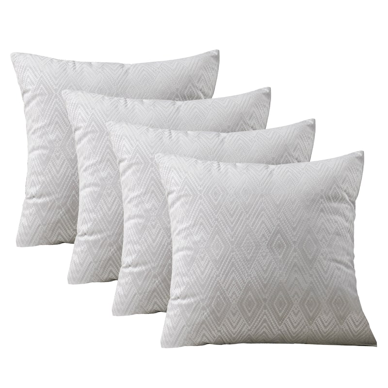 Tonopah Ikat Velvet Throw Pillow Cover Set, NO INSERT