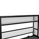 preview thumbnail 13 of 19, Metal Twin Size Murphy Bed with Shelves,Foldable and Space-saving Design