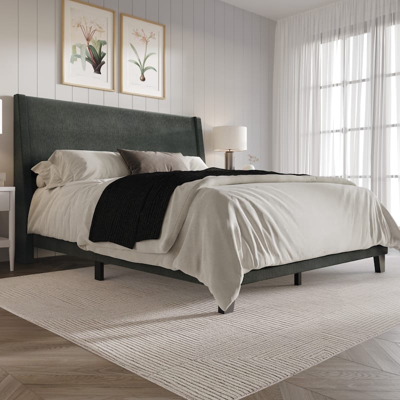 Clayfell Sidney Upholstered Panel Bed