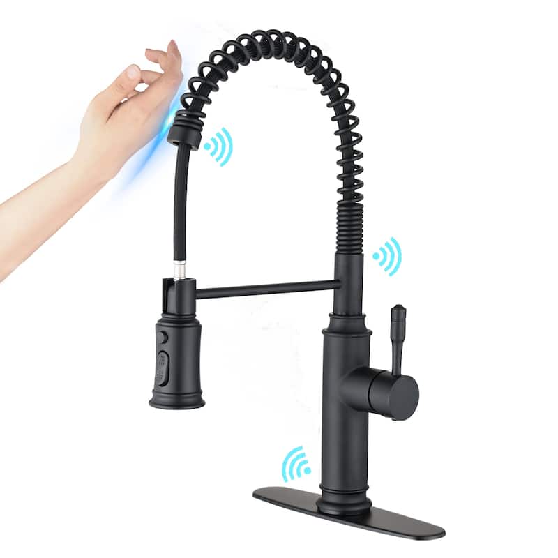 Single Handle Touch Kitchen Faucet Pull Down Sprayer - 4.84*8.3*19.25