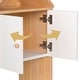 preview thumbnail 11 of 13, Children's Bookshelf with House-Shaped Design,Multi-Functional Storage,Adjustable Placement,Kids Organizer,Easy Assembly & Safe