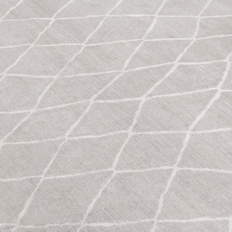 Ben Soleimani Arlequin New Zealand Wool and Viscose Hand-Knotted Rug