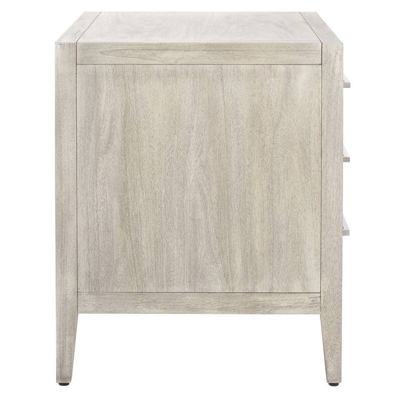 SAFAVIEH Couture Sija 3-Drawer Wood Nightstand