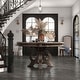 preview thumbnail 2 of 12, The Gray Barn Cornerways Rustic Brown 60-inch Wood Round Dining Table