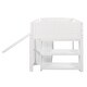 preview thumbnail 40 of 58, Twin Low Loft Bed with Slide, Drawers & Guardrails - Sturdy Wood Frame