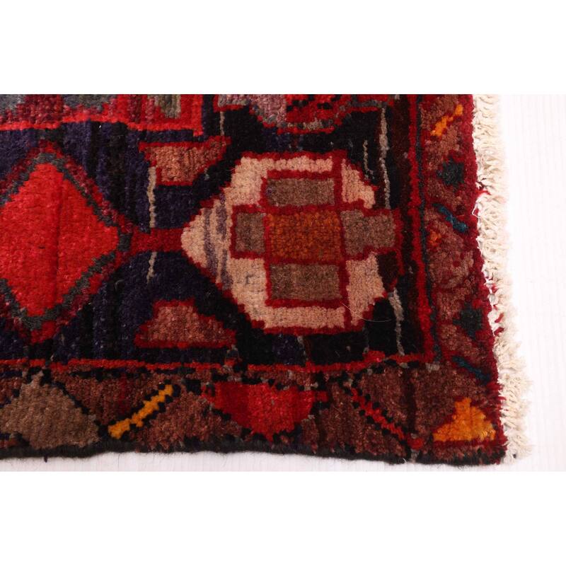 ECARPETGALLERY Hand-knotted Konya Anatolian Red Wool Rug - 4'10 x 8'10