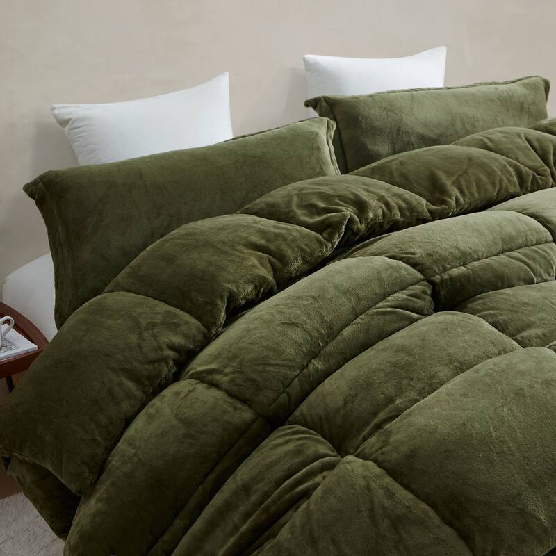 Thicker Than Thick® - Coma Inducer® Oversized Comforter Set - Down Alternative Ultra Plush Filling