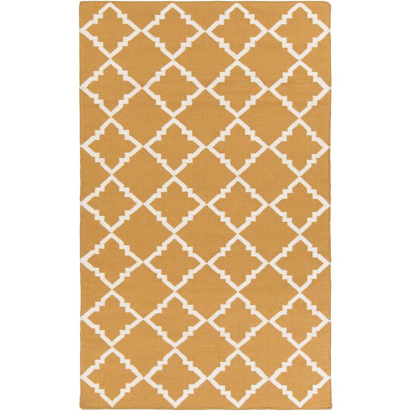 Hand-woven Villach Flatweave Wool Area Rug