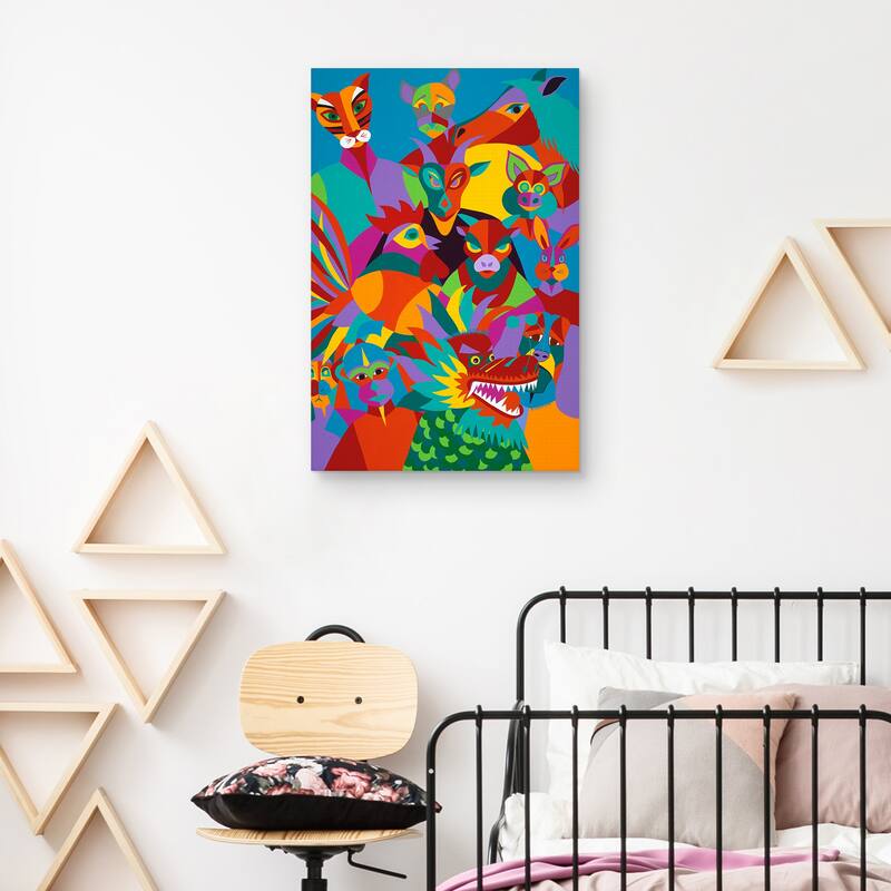Chinese New Year by Synthia SAINT JAMES Canvas Art Print
