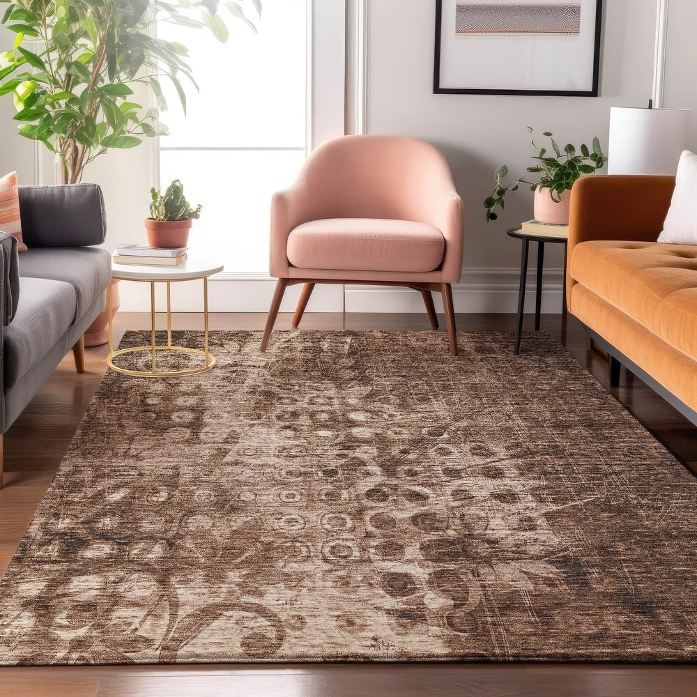 Premium Washable Super Soft Modern Impressions Mayfield Rug