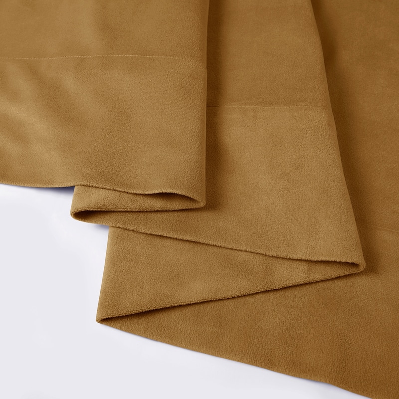 Exclusive Fabrics Signature Velvet Blackout Curtains (1 Panel) - Luxurious Single Drapery for Enhanced Light Blockage