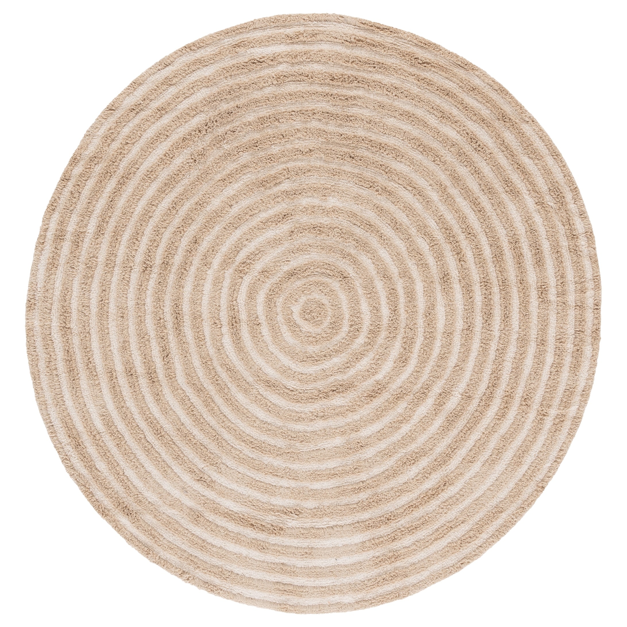 SAFAVIEH Handmade Easy Care Night Transitional Cotton Rug