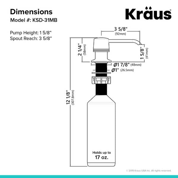 Kraus Kitchen Soap Dispenser Bed Bath & Beyond 28523406