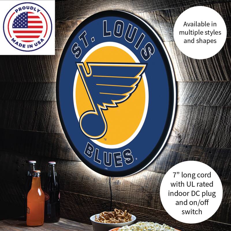 St Louis Blues LED Lighted Sign