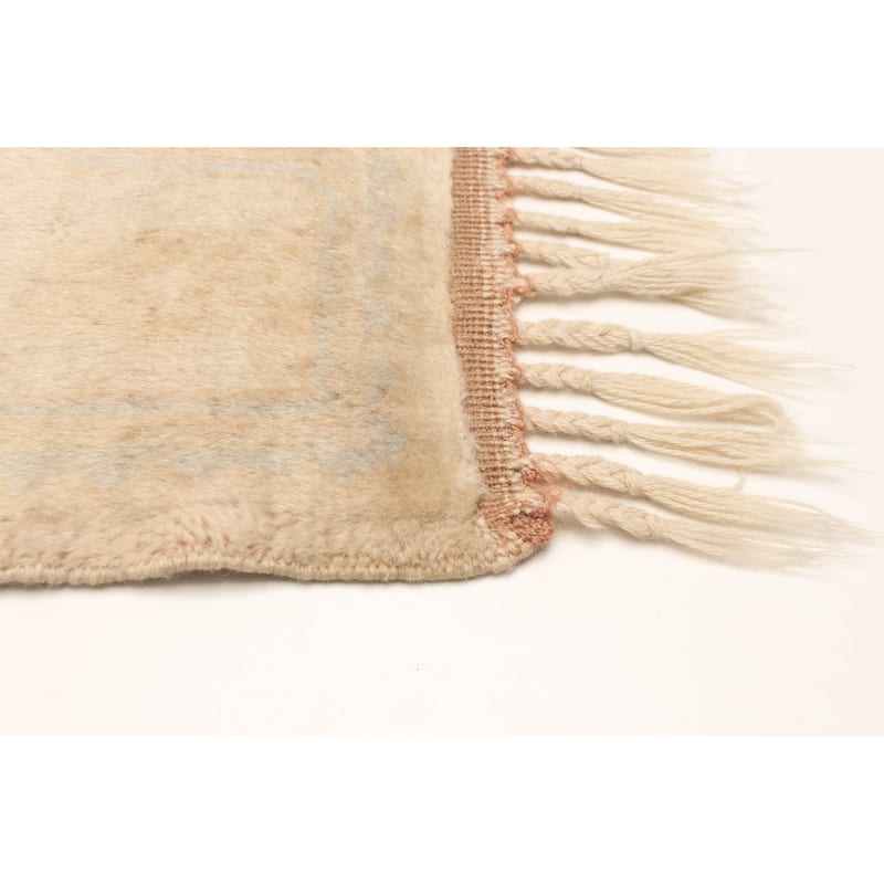 ECARPETGALLERY Hand-knotted Andelz Khaki Wool Rug - 4'0 x 6'2