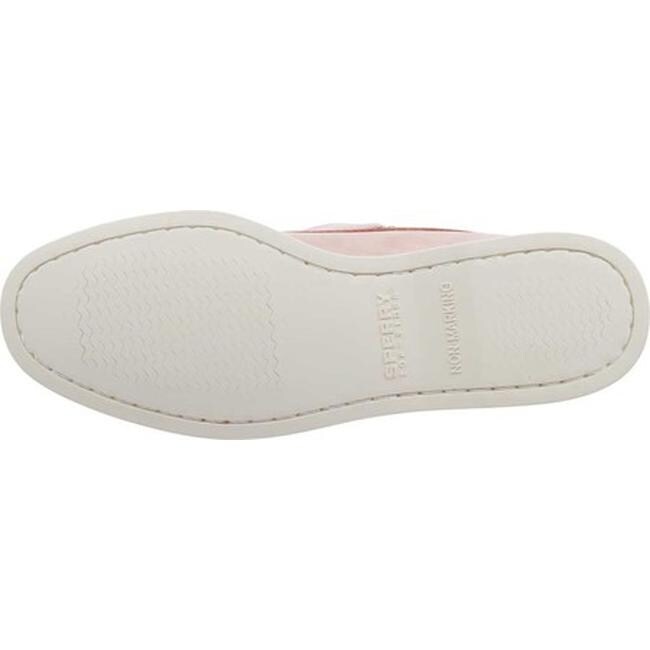 sperry satin lace boat shoe