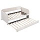 preview thumbnail 15 of 34, Upholstered Sofa Bed Frame Twin Size Daybed w/ Pull-out Twin Size Bed