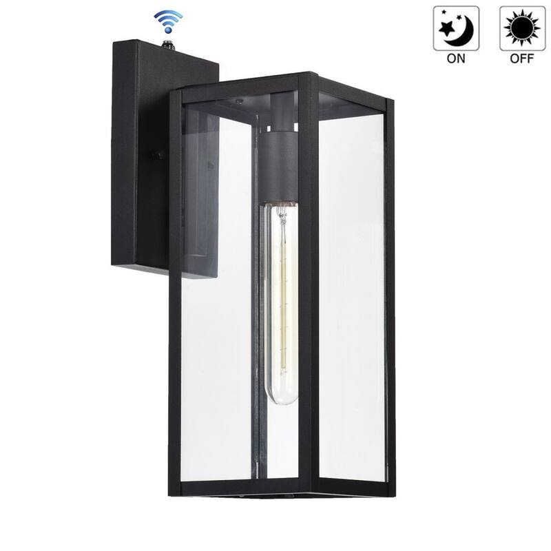 Franklin 2 Pack Outdoor Wall Lantern with Dusk to Dawn Sensor - Large