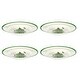 preview thumbnail 1 of 5, Spode Set of 4 Christmas Tree Soup Plates - 9 in