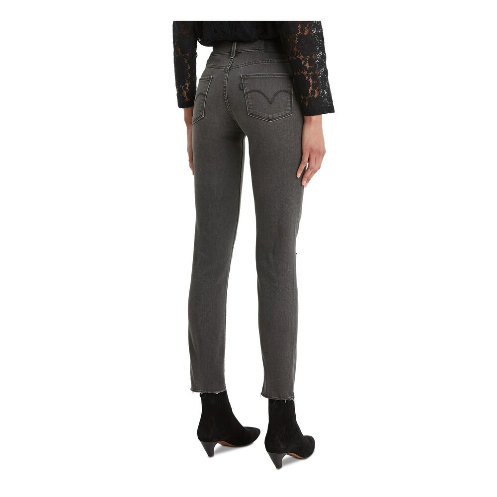 ladies black jeans size 16